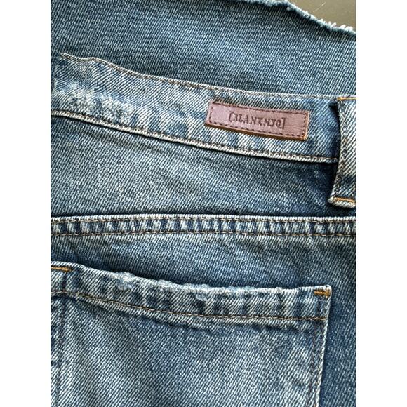 Anthropologie BLANKNYC Tomboy 9” Long Length Cutoff Jean Shorts Size 28‎ - Picture 5 of 7